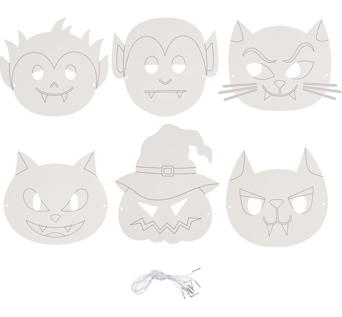 Kinder-Masken "Halloween"