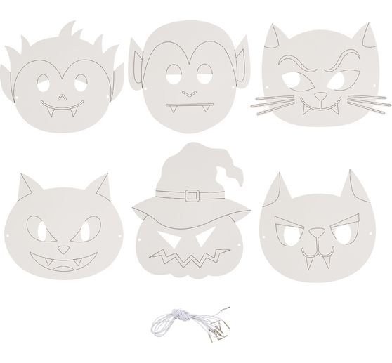Kinder-Masken "Halloween"