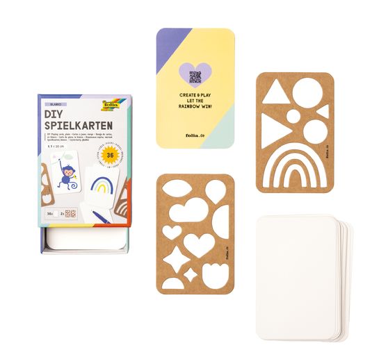 Blanko Spielkarten Set