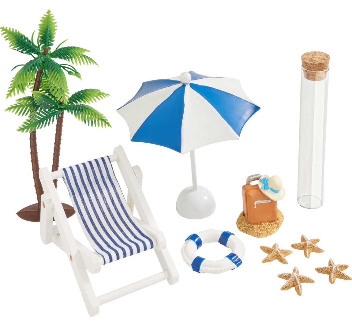 Miniatur Geschenkset "Strandurlaub"