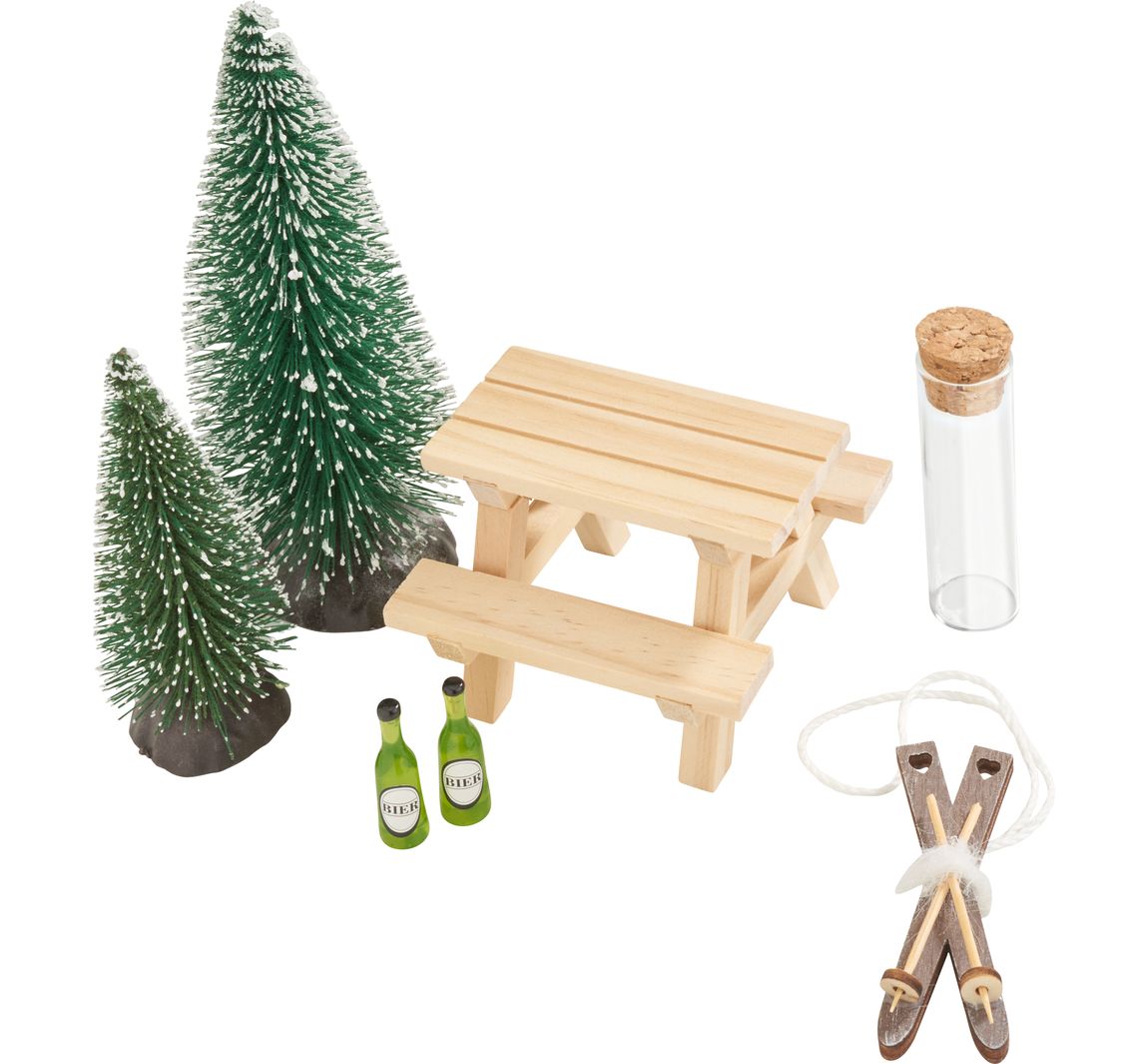 Miniatur Geschenkset "Weihnachtsurlaub"