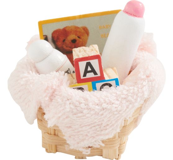 Miniature baby basket