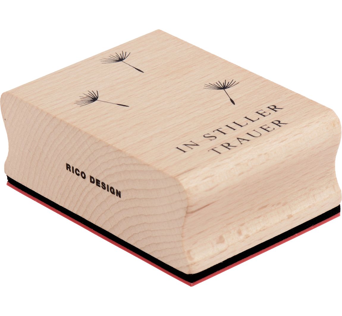Holzstempel "In stiller Trauer"