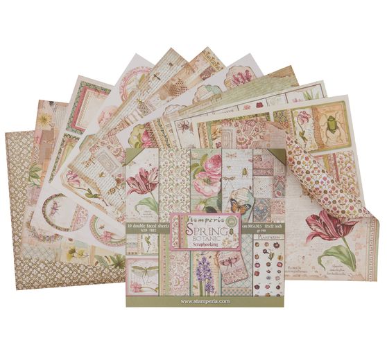 Scrapbook-Block "Spring Botanic"