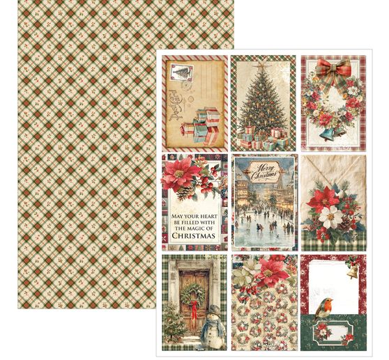 Ciao Bella Papier-Set "Merry & Bright"