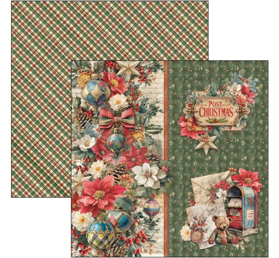 Ciao Bella Scrapbook-Papier "Merry & Bright"