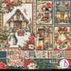 Ciao Bella Scrapbook-Papier "Merry & Bright"