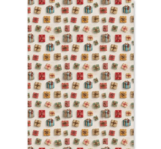 Ciao Bella Motiv-Strohseiden Sortiment "Cozy Christmas", 8er-Set