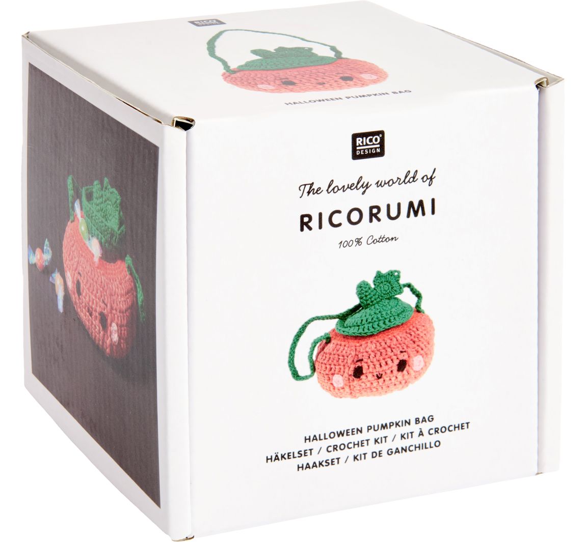 Ricorumi Häkelset "Halloween Pumpkin"