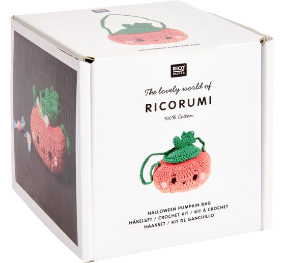 Ricorumi H&auml;kelset "Halloween Pumpkin"