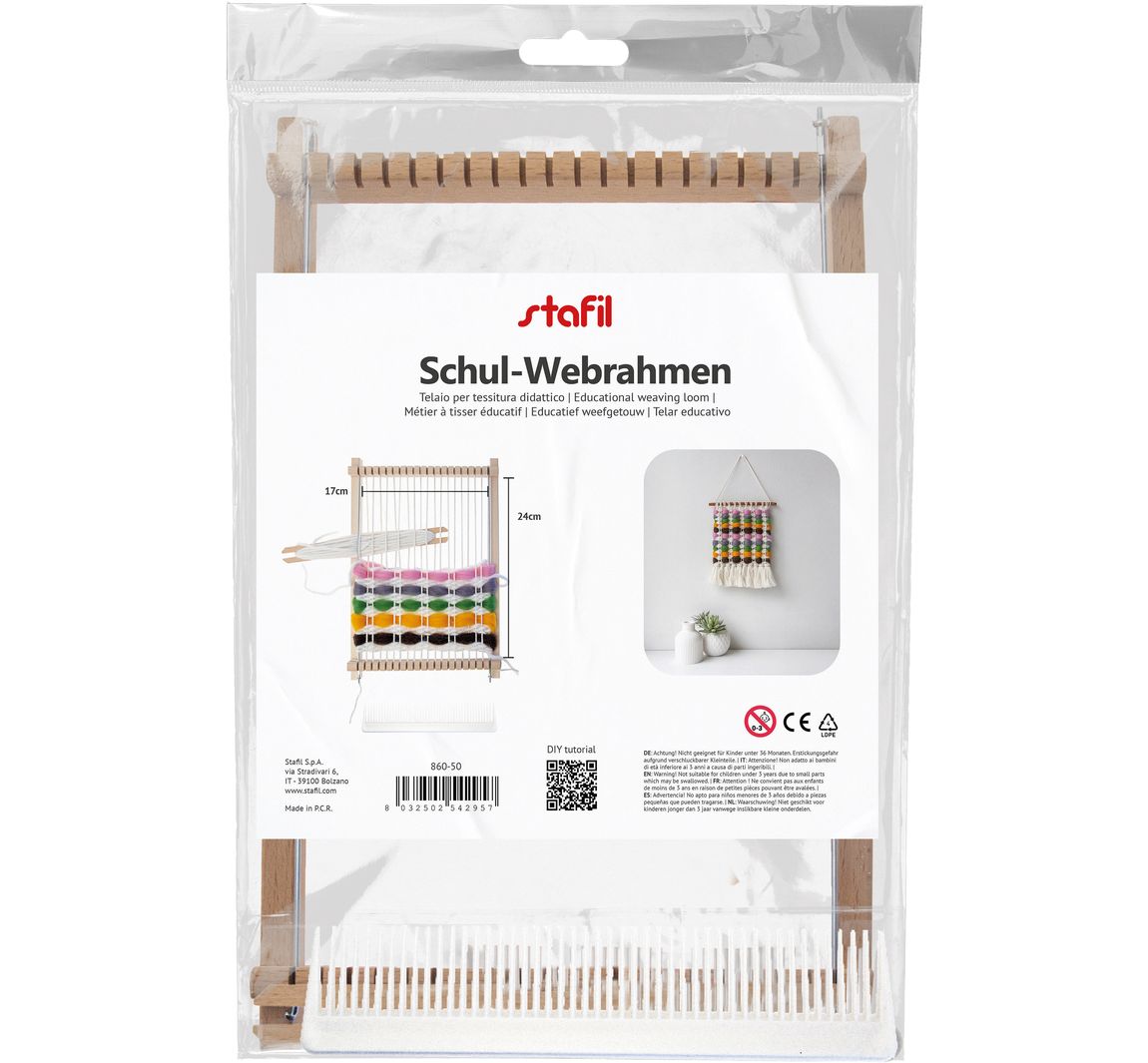 Webrahmen 17 cm