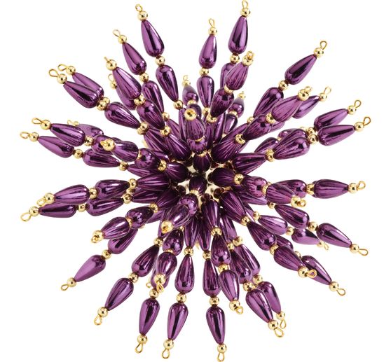 Perlenstern-Komplettset "Stella Viola"