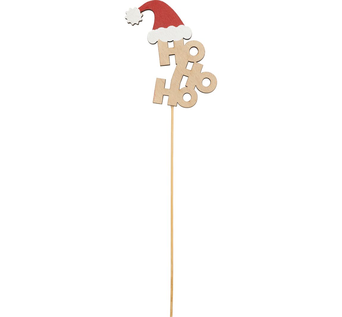 Holz-Stecker "HoHoHo"