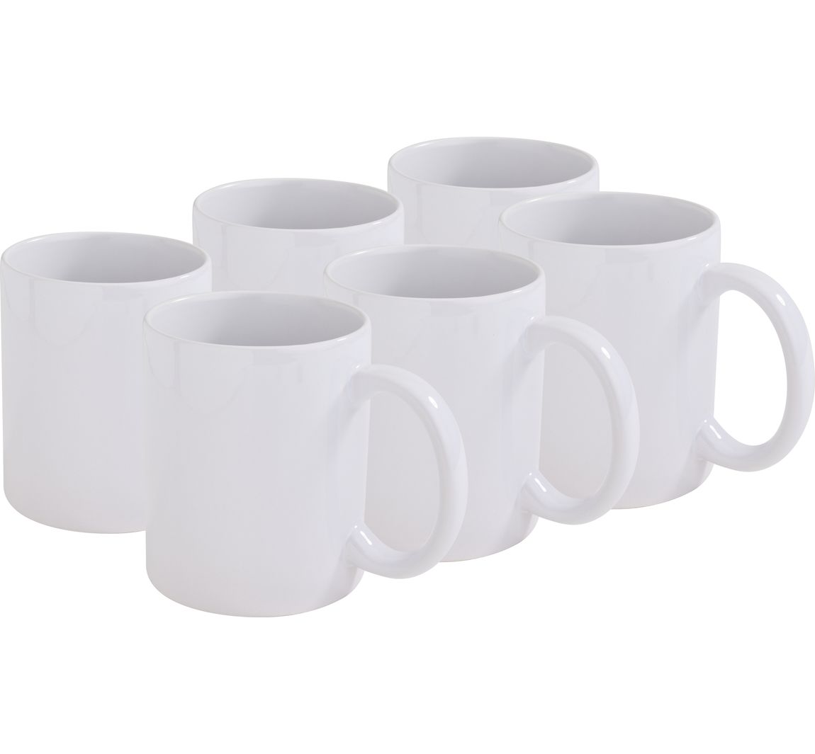 VBS Sublimations-Tasse, 6 Stück