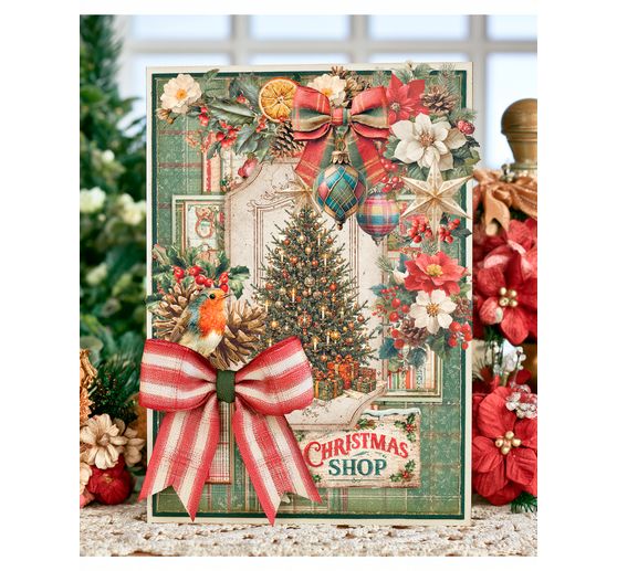 Ciao Bella Scrapbook-Papier "Merry & Bright"