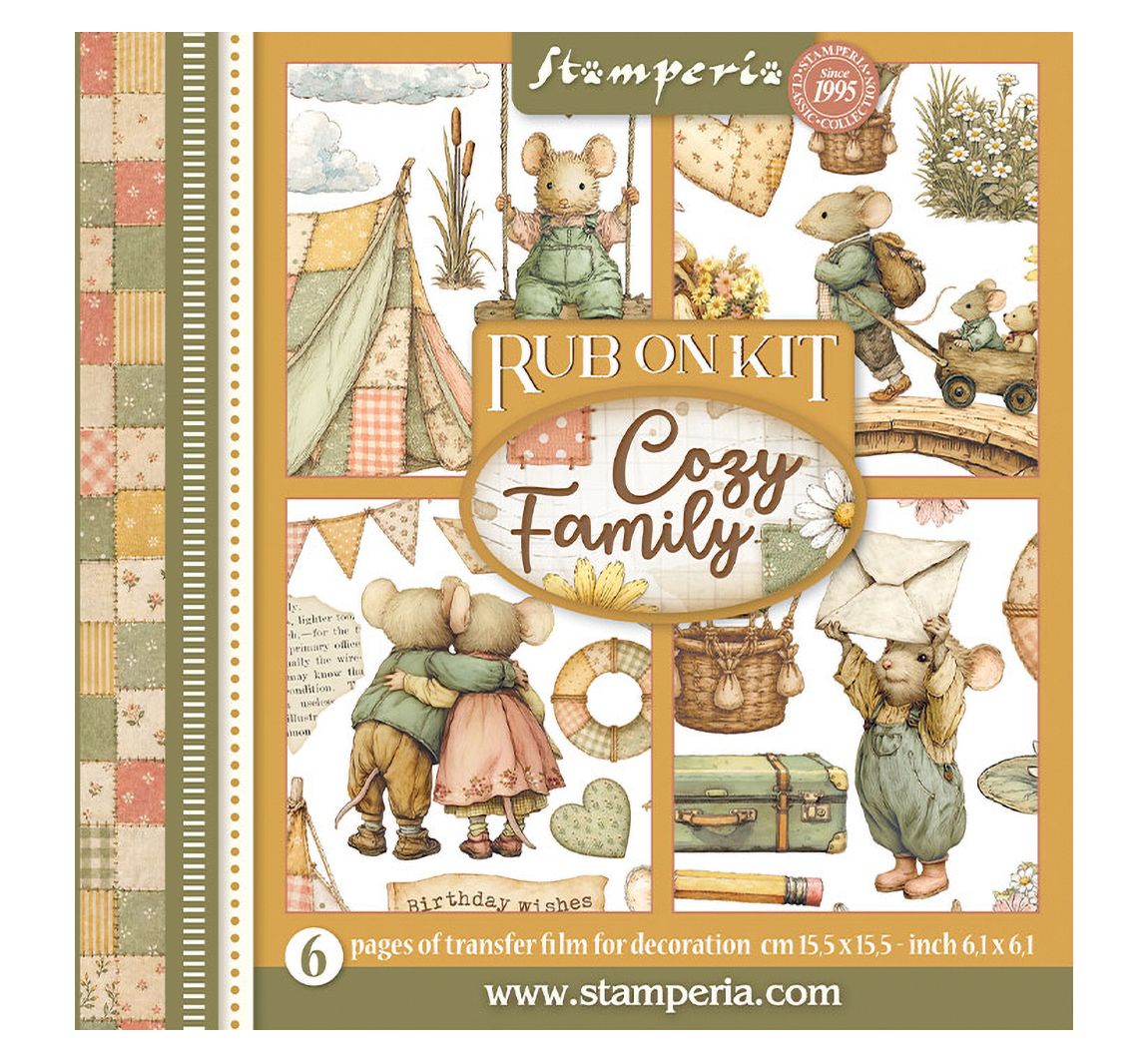 Stamperia Rub On Sortiment "Cozy Family"