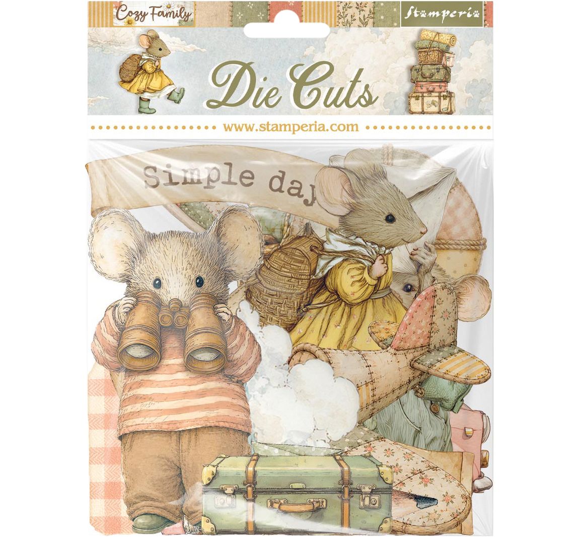 Stamperia Stanzmotive "Cozy Family"