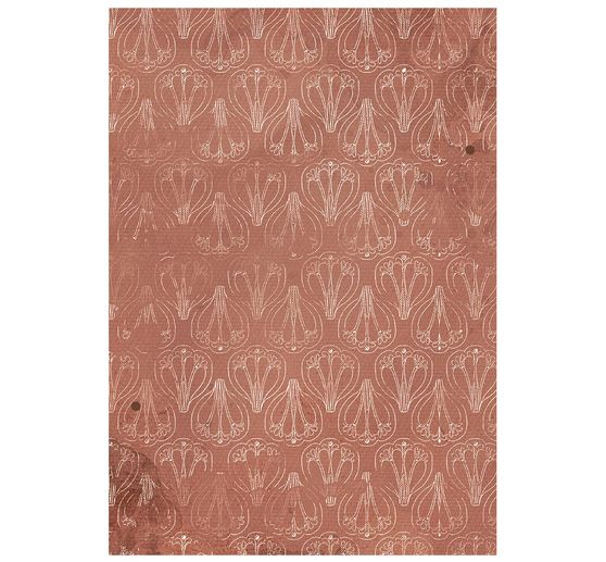 Stamperia Motiv-Strohseide Backgrounds "Our Way", DIN A6, 8er Set