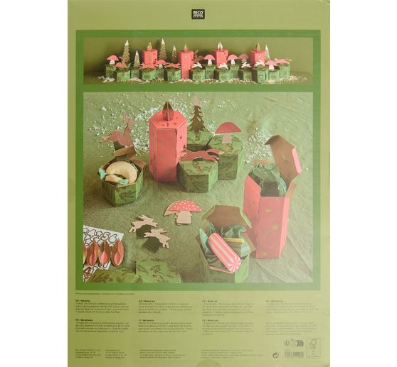 Adventskalender Bastelset "Waldtiere"