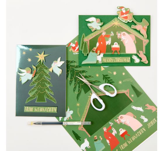 Craft paper pad "Advent, Advent"