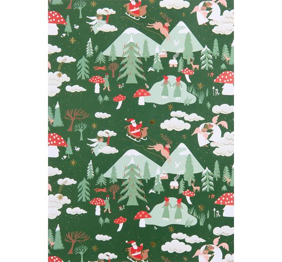Craft paper pad "Advent, Advent"