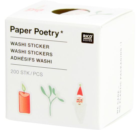 Washi Sticker "Mitstelzweige & Kerzen"