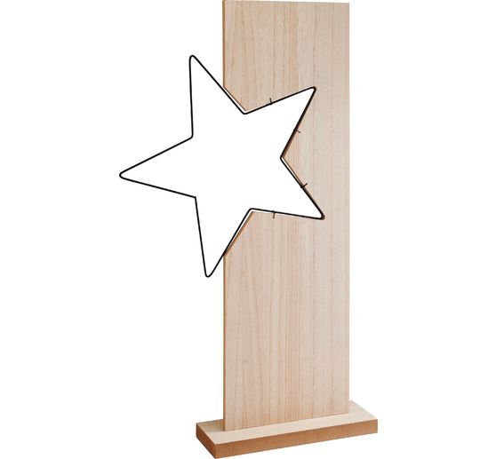 VBS Holz-St&auml;nder mit Metallstern