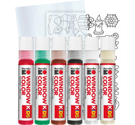 KiDS Window Color "Winterspa&szlig;", 6 x 25 ml