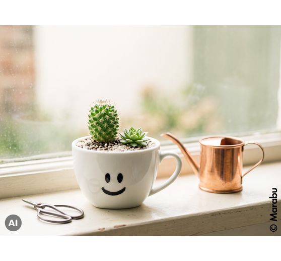 Marabu Porcelain & Glass marker Set, 10 x 3 mm