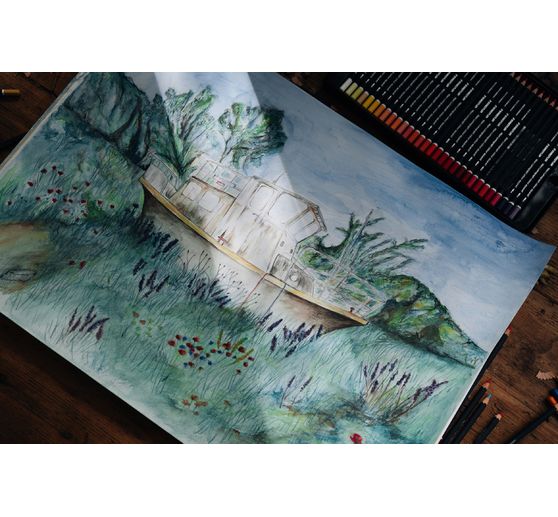 STAEDTLER Aquarellstifte "Mars Lumograph" colour aquarell