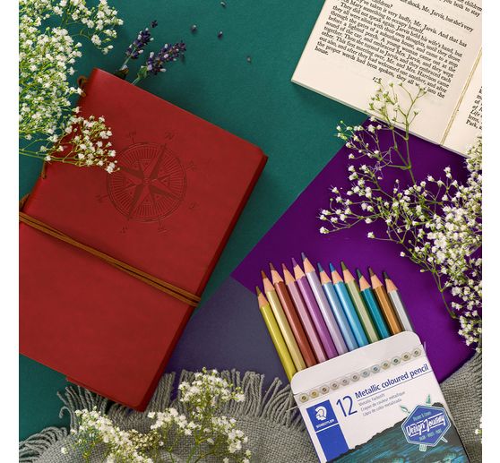 STAEDTLER Buntstifte "Metallic", 12 Farben