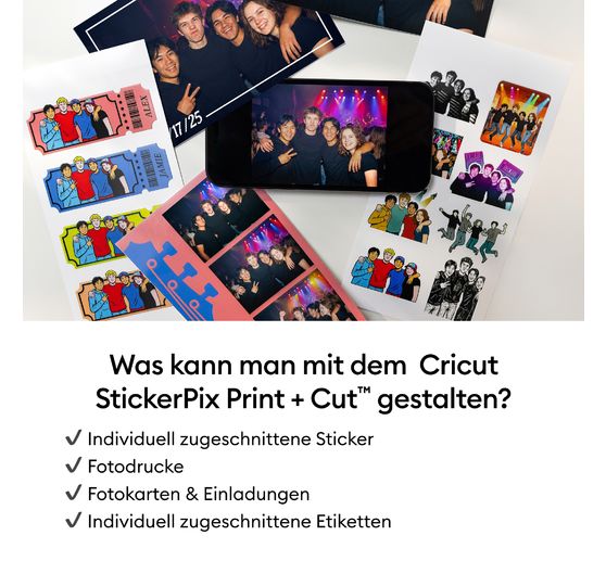 Cricut StickerPix Print + Cut "Gemini" Essential Bundle