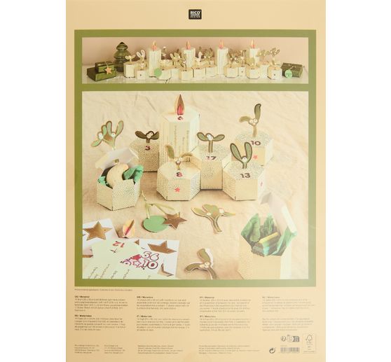 Adventskalender Bastelset "Mistelzweige"