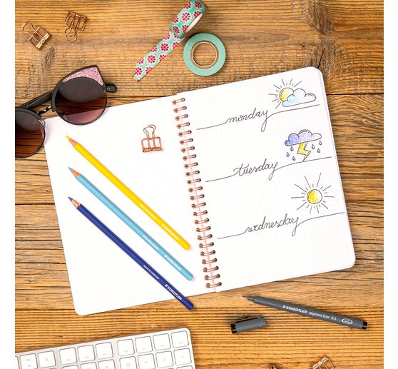 STAEDTLER Aquarellstifte "Design Journey" im Metalletui