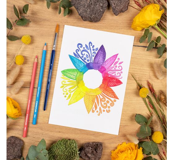 STAEDTLER Aquarellstifte "Design Journey" im Metalletui