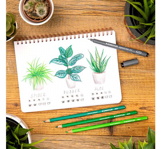 STAEDTLER Aquarellstifte "Design Journey" im Metalletui