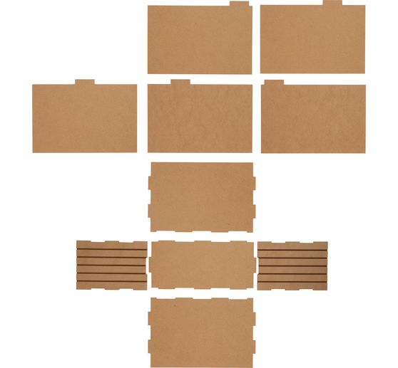 VBS Papier-Organizer "Flexio", DIN A4 mit Register, 6 F&auml;cher