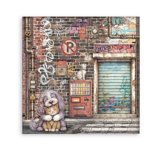 Stamperia Scrapbook block "Furry Friends 2"