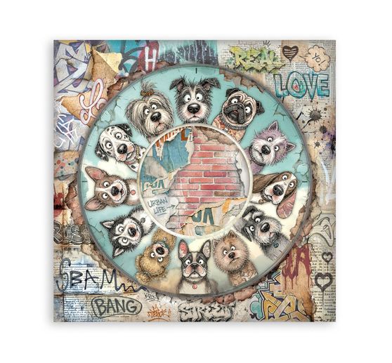 Stamperia Scrapbook block "Furry Friends 2"