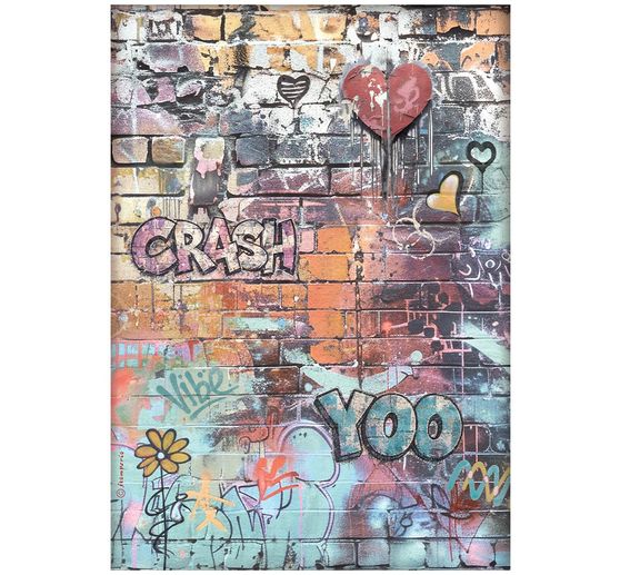 Stamperia Motiv-Strohseiden Sortiment "Furry Friends 2", DIN A4 , 6er-Set