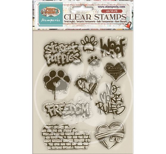 Stamperia Clear-Stamps "Furry Friends 2"