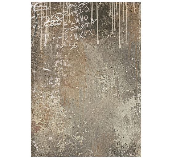 Stamperia Motiv-Strohseide Backgrounds "Furry Friends 2", DIN A6, 8er Set