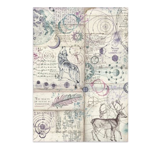Stamperia A5 Junk Journal Focus Points "Cosmos"
