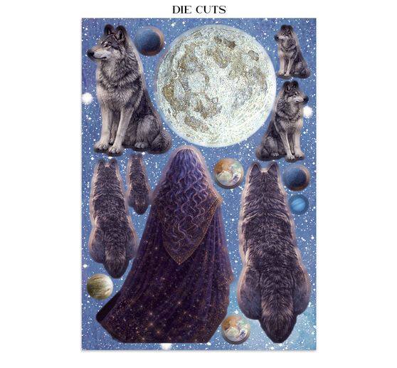 Stamperia A5 Junk Journal Focus Points "Cosmos"