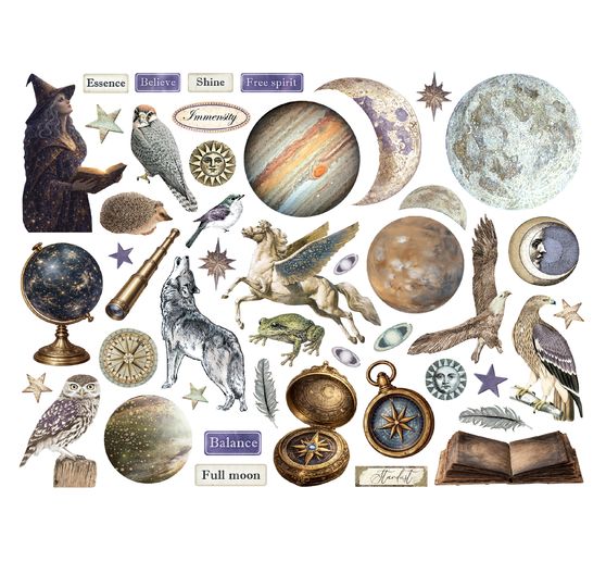 Stamperia Punching motifs "Cosmos"