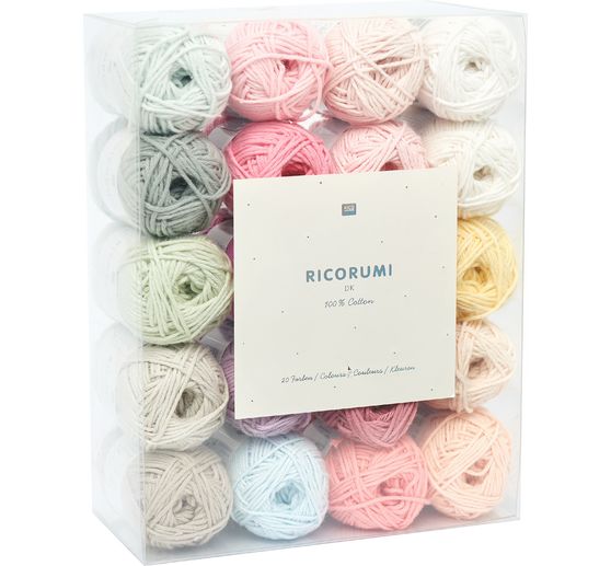 Rico Ricorumi Set "20er Pastell"