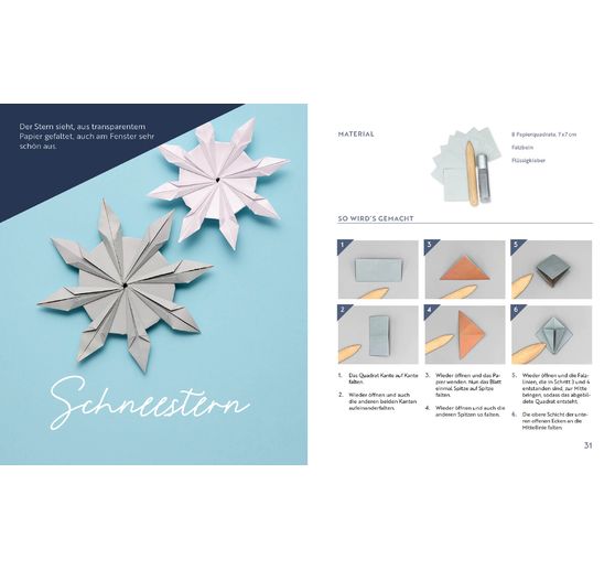 Book "Origami - Winter Flowers"