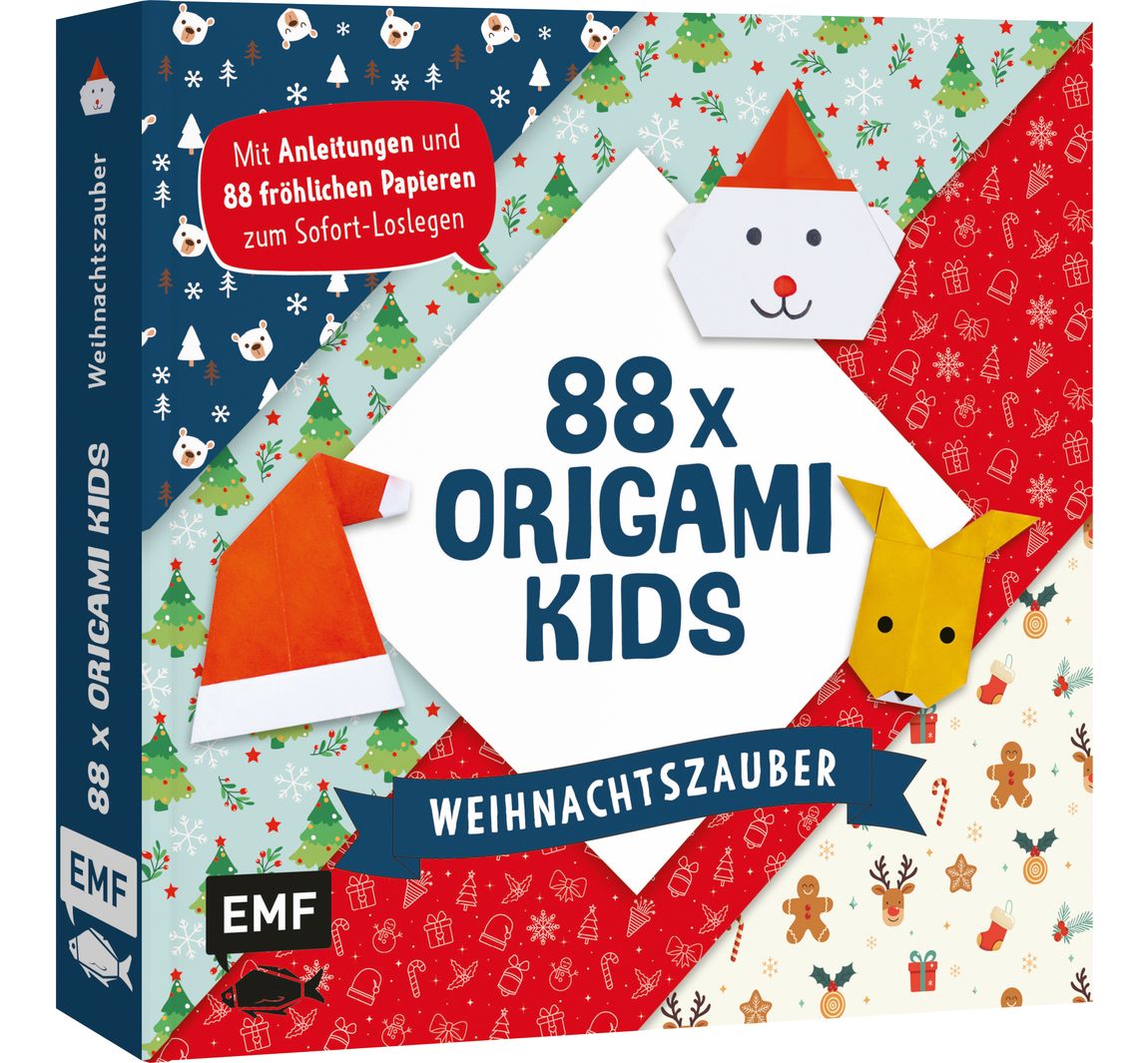 Buch "88 x Origami Kids - Weihnachtszauber"