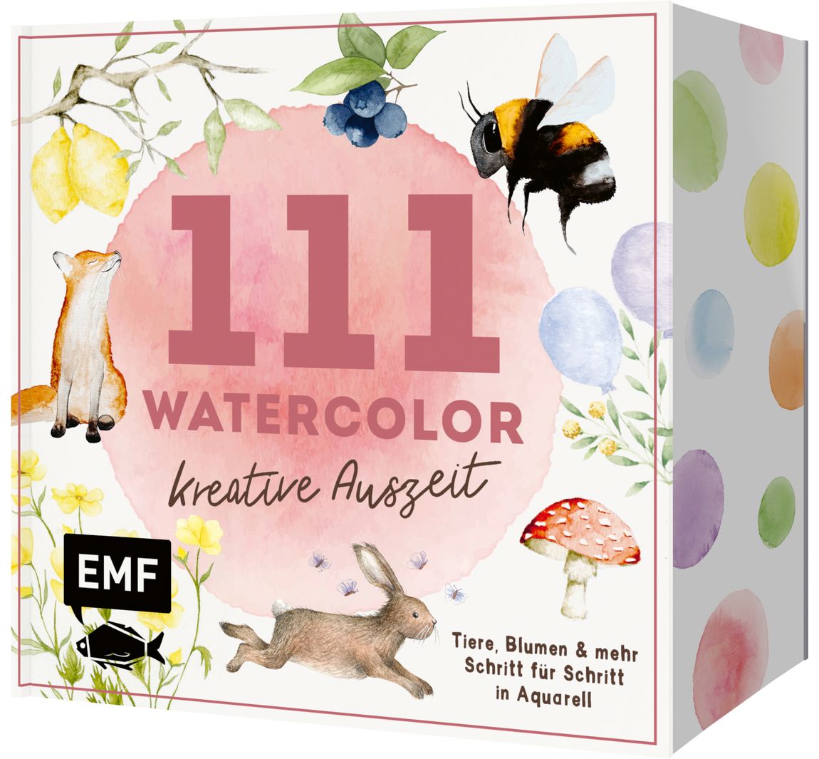 Buch "111 Watercolor - Kreative Auszeit"
