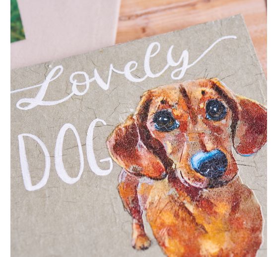Napkin "Dachshund Lenny"